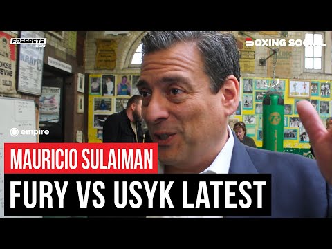 Mauricio Sulaiman On Tyson Fury vs. Oleksandr Usyk & Video Replays, Talks Canelo