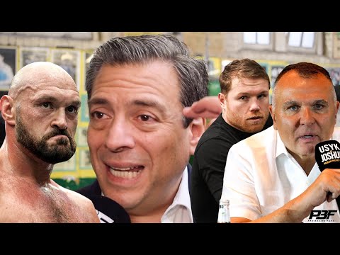MAURICIO SULAIMAN REACTS TO TYSON FURY ALTERCATION WITH OLEKSANDR USYK MANAGER, CANELO VS BENAVIDEZ