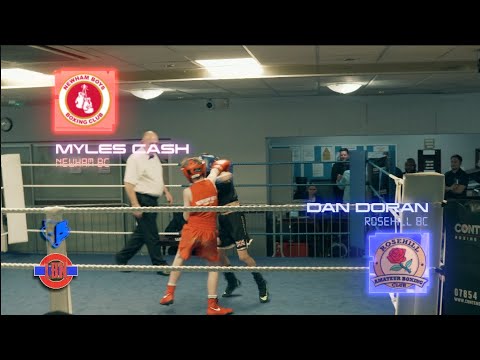 Myles Cash vs Dan Doran Belvedere Boxing Club Event